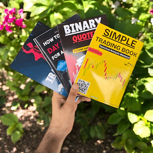 Ultra Trading Bundle (04 Latest Trading Books + Chart Pattern Cheat Sheet & Bonuses)