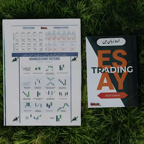 Easy Trading 2025 Edition – Urdu Book with Free Trading Cheat Sheet
